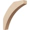 Ekena Millwork 3-inch W x 18-inch D x 18-inch H Thorton Rough Cedar Woodgrain TimberThane Knee Brace, Primed BRCUR03X18X18THRRCPR - alternate 1